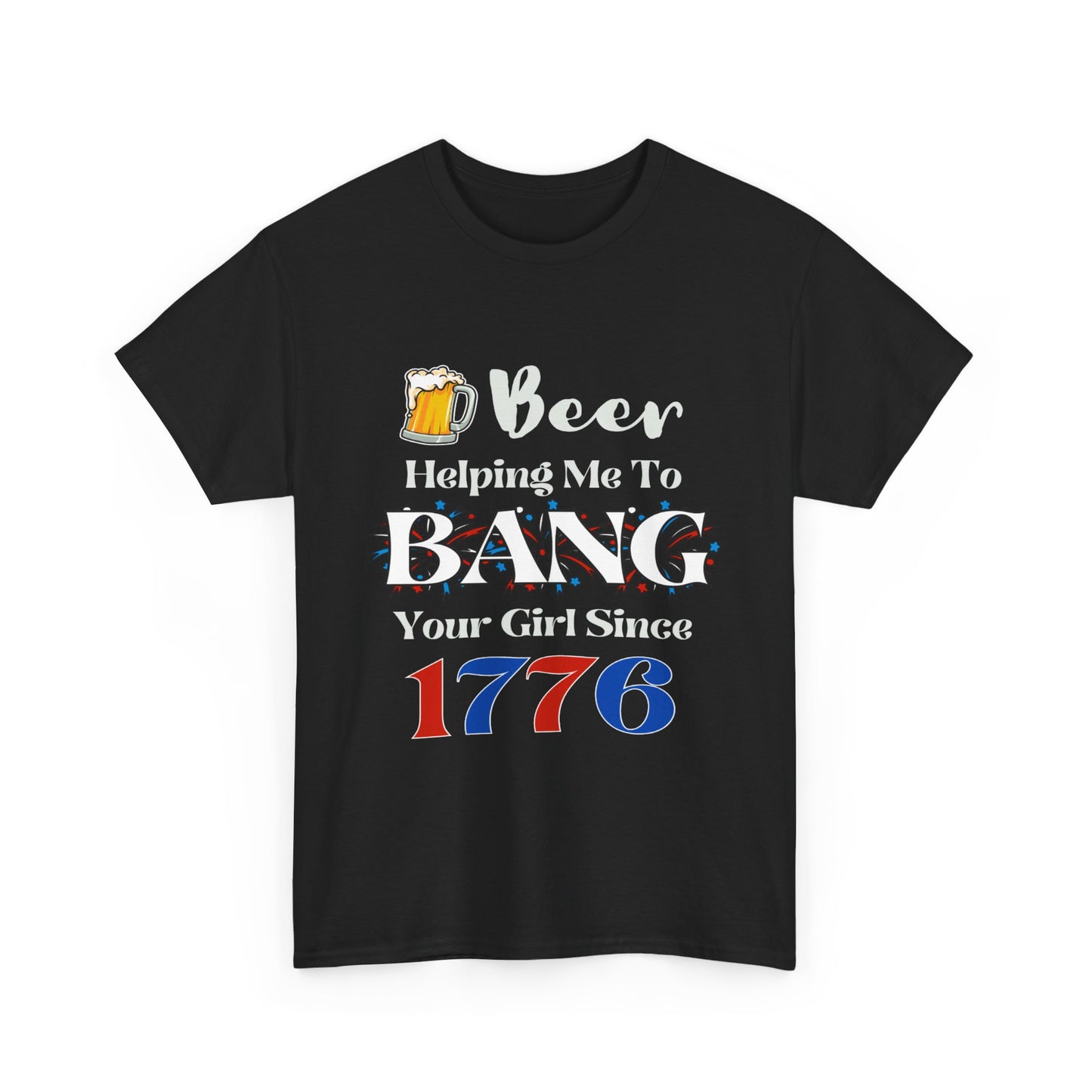 BEER - Since 1776 - Unisex Heavy Cotton Tee