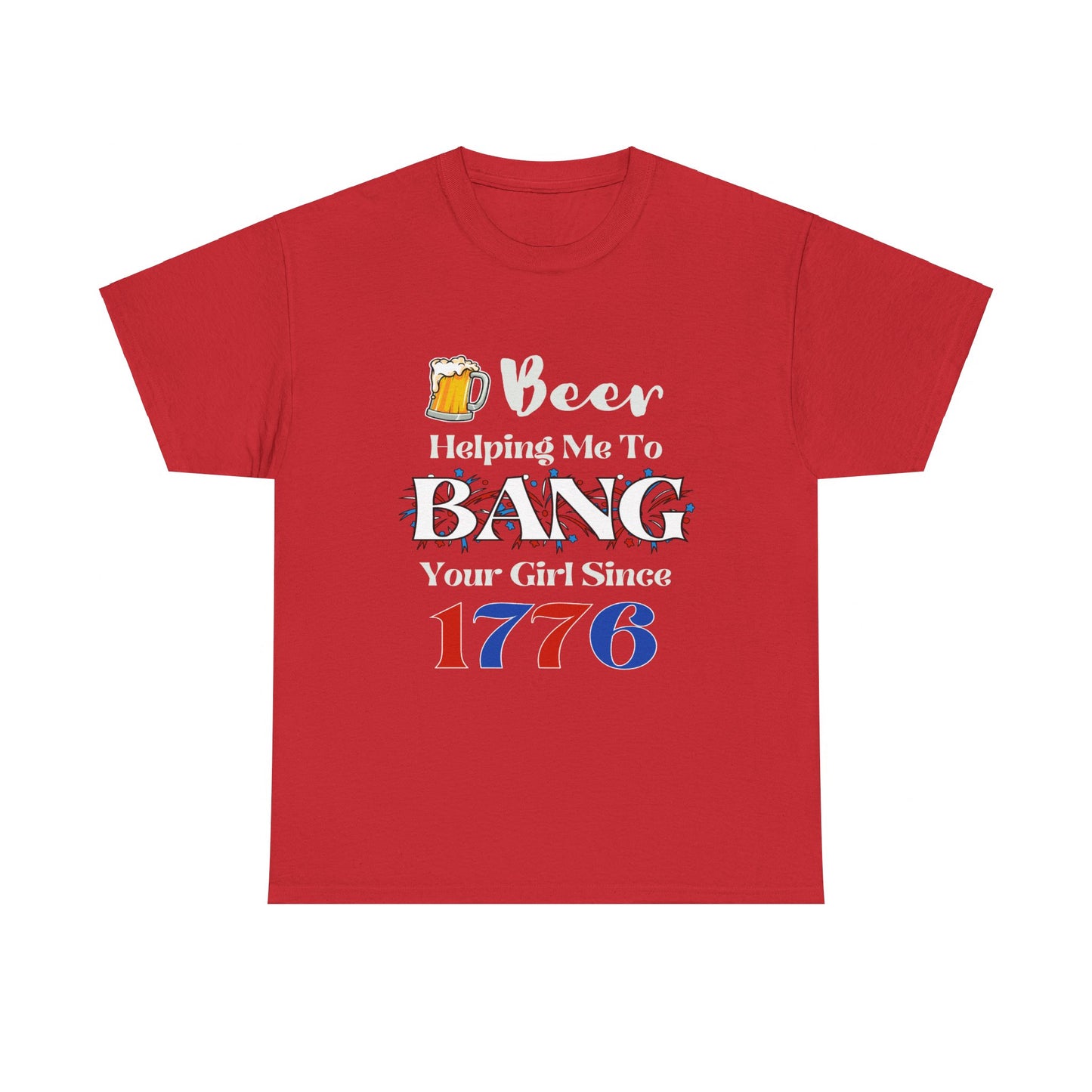 BEER - Since 1776 - Unisex Heavy Cotton Tee