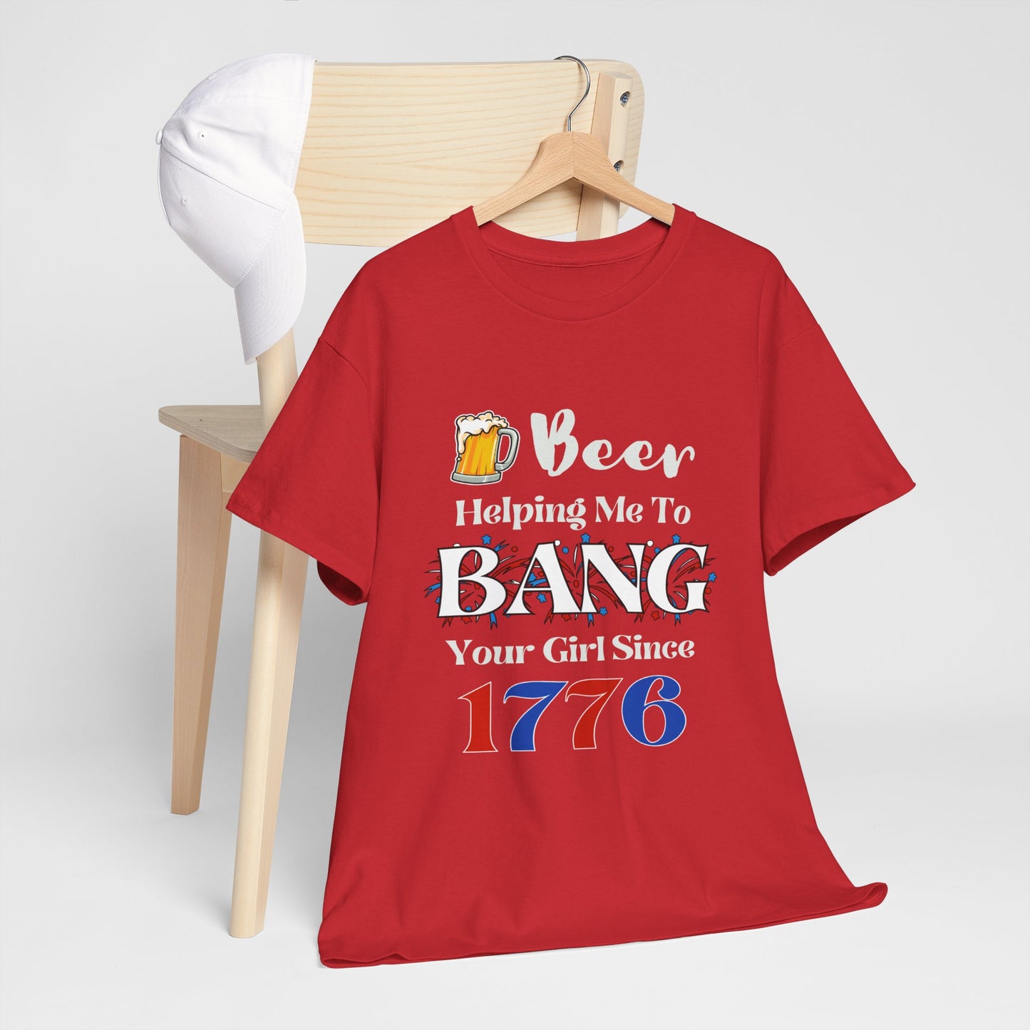 BEER - Since 1776 - Unisex Heavy Cotton Tee