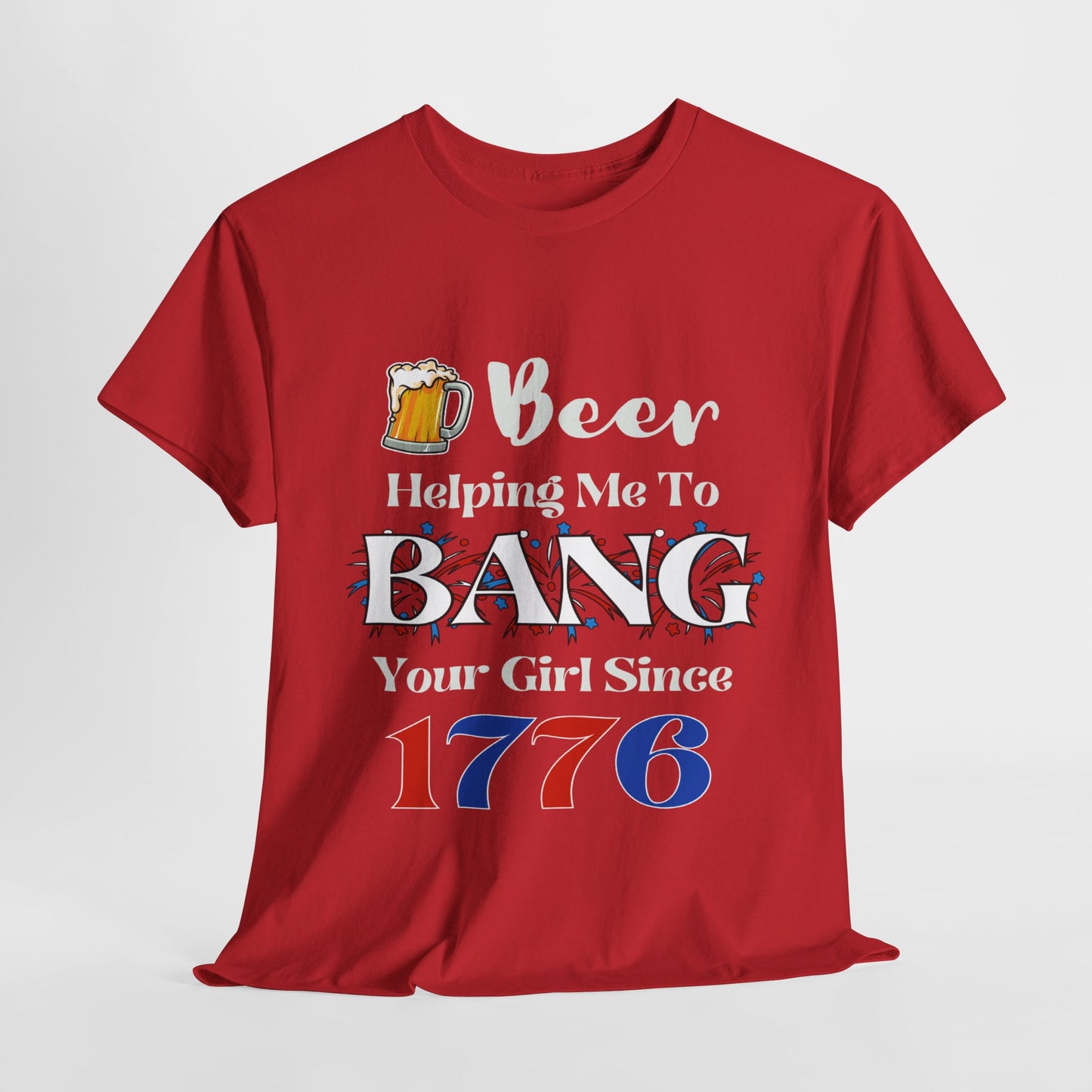 BEER - Since 1776 - Unisex Heavy Cotton Tee
