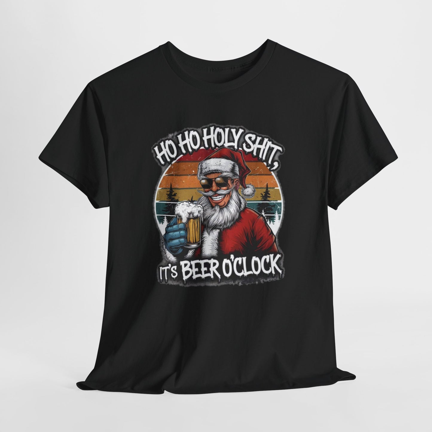 Ho Ho Holy Shit, It's Beer O'clock - Tshirt