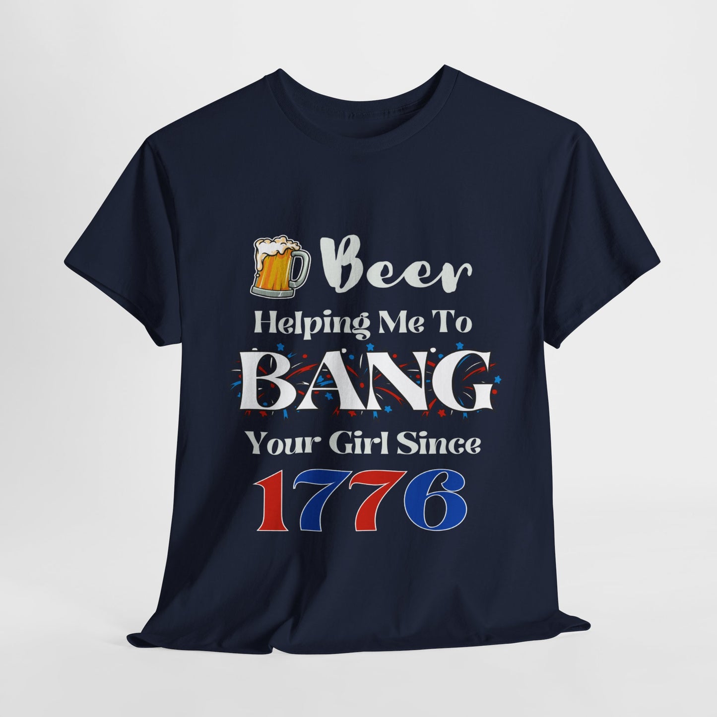 BEER - Since 1776 - Unisex Heavy Cotton Tee