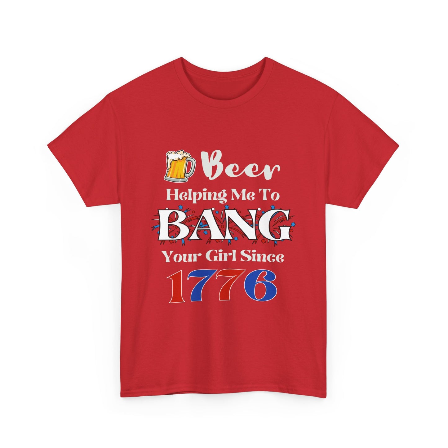 BEER - Since 1776 - Unisex Heavy Cotton Tee