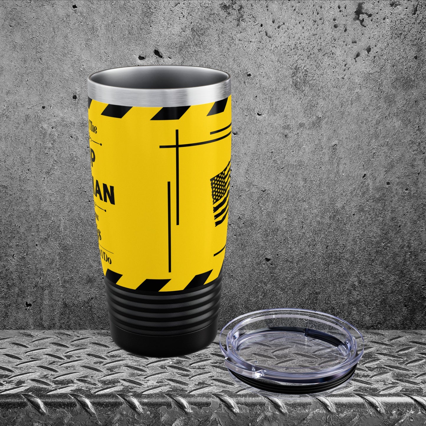 Relax, I'm The SHOP FOREMAN, And I Know Things - Ringneck Tumbler, 20oz