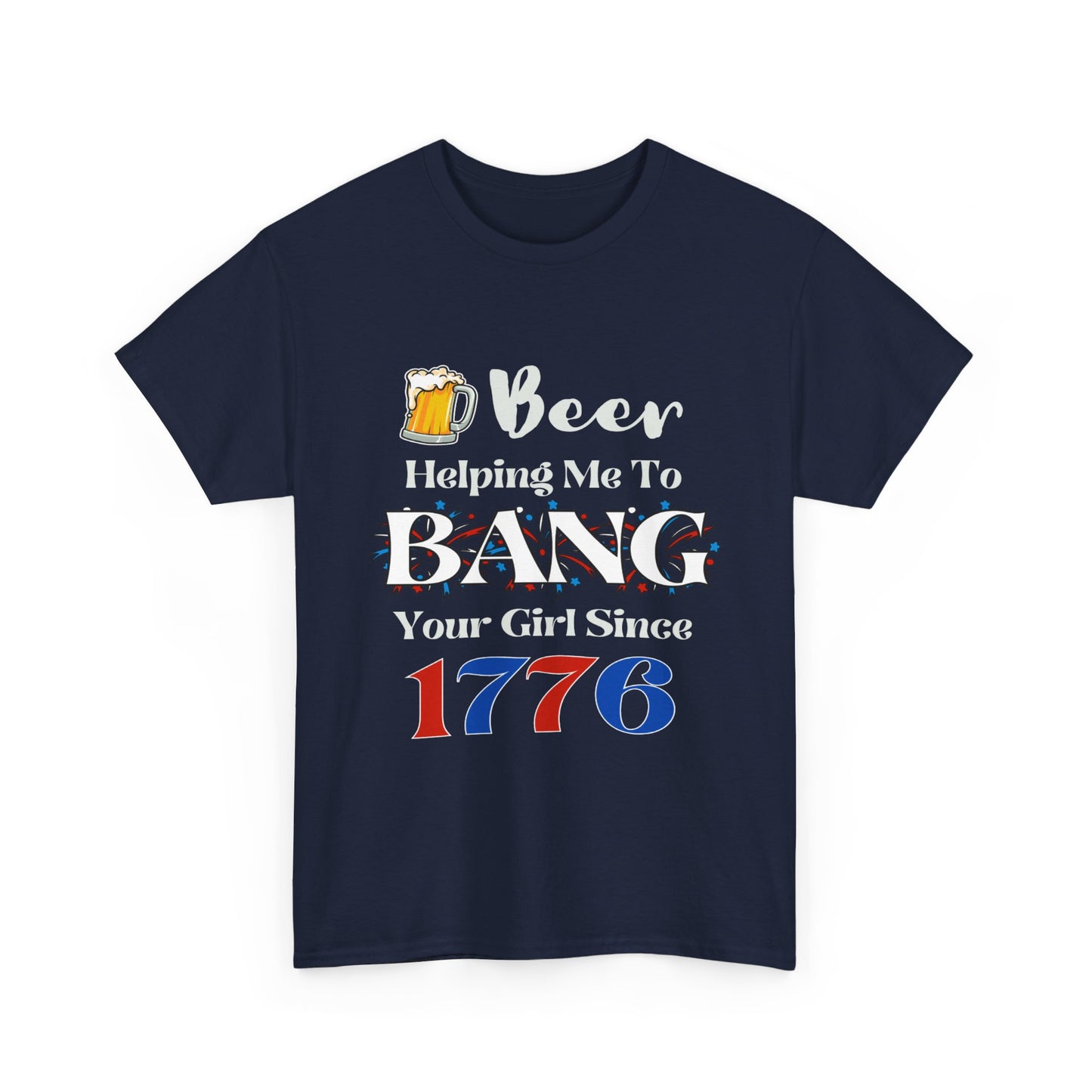 BEER - Since 1776 - Unisex Heavy Cotton Tee