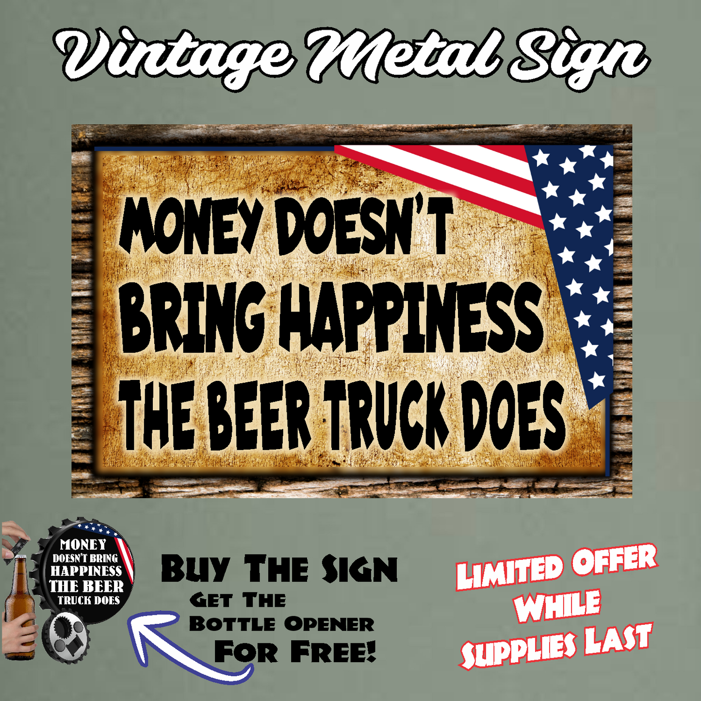 Money Doesn't Bring Happiness, The Beer Truck Does FBO