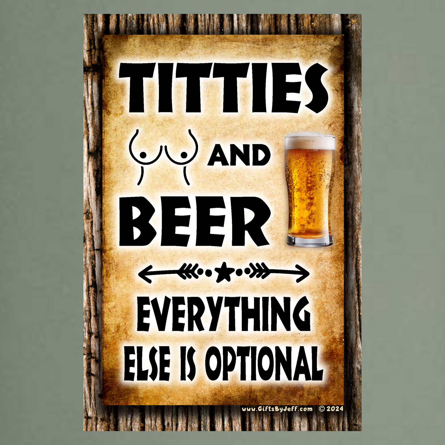 Titties And Beer, Everything Else Is Optional FBO