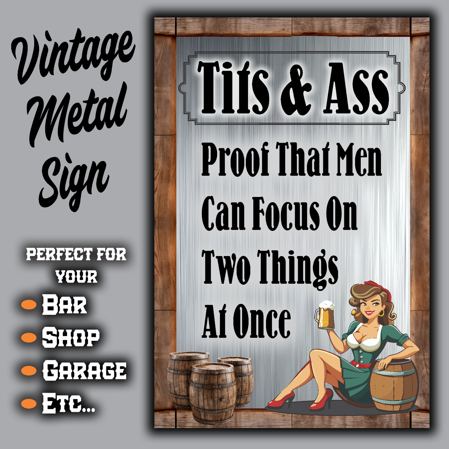 Tits & Ass, Proof That Men Can Focus On Two Things At Once