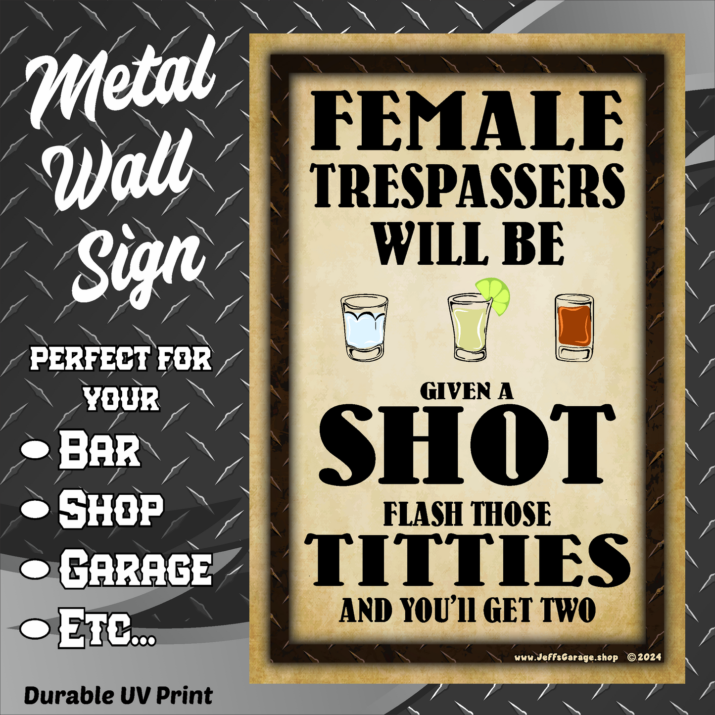 Trespassers Will Be Given A Shot