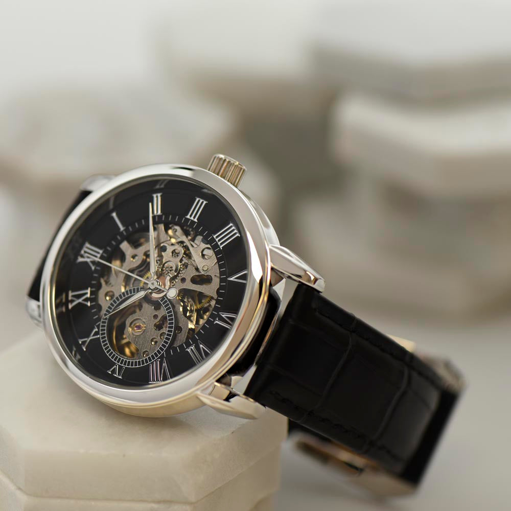 To My Dad - For all the special things you do. - Love Your Son - The Men's Openwork Watch