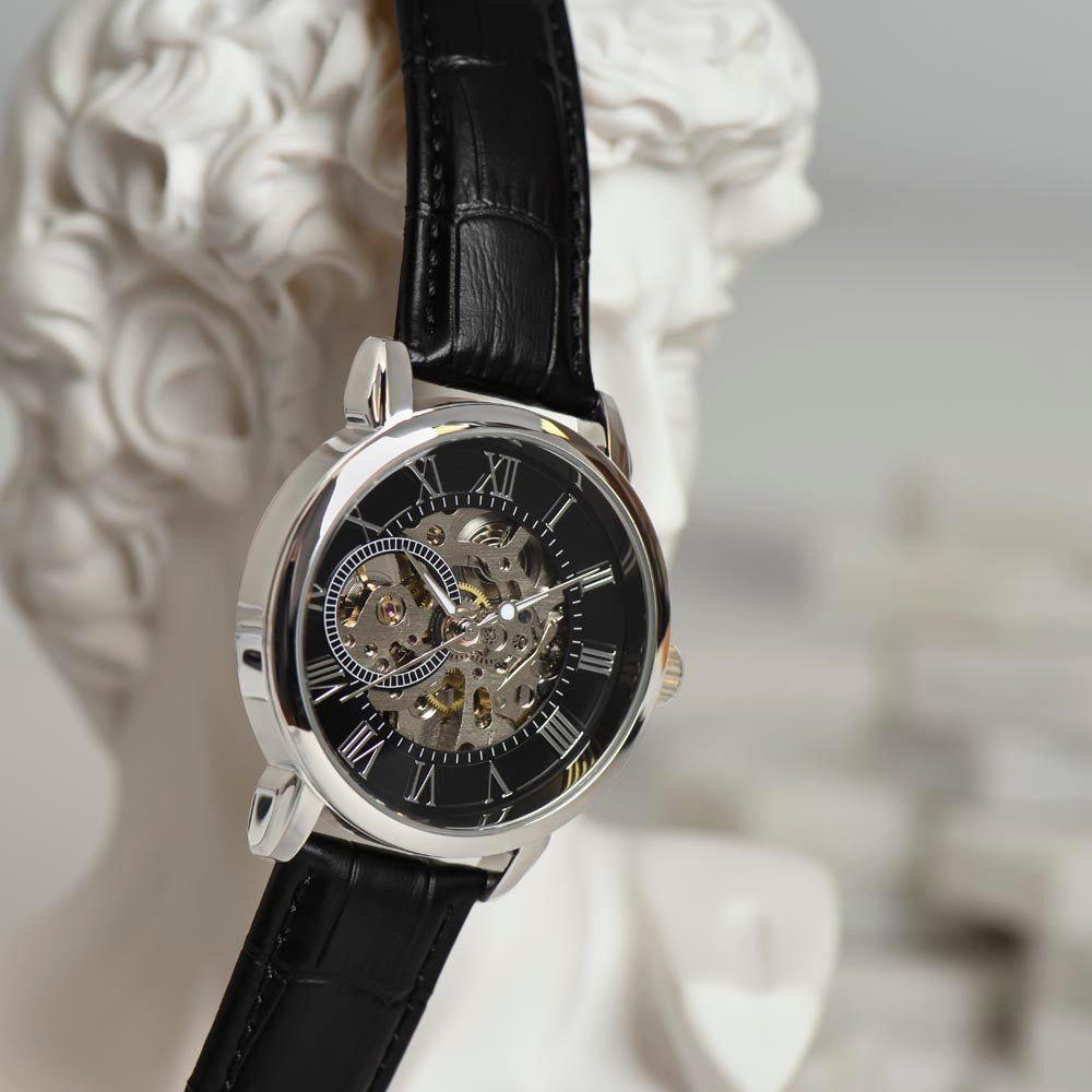To My Dad - For all the special things you do. - Love Your Son - The Men's Openwork Watch
