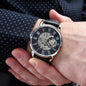 To My Son - this OLD LION will always have your back. - Love Dad - Men's Openwork Watch