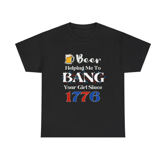 BEER - Since 1776 - Unisex Heavy Cotton Tee