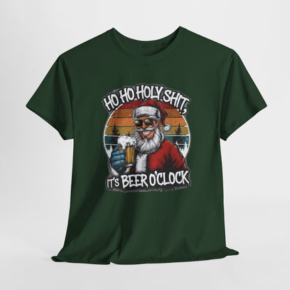 Ho Ho Holy Shit, It's Beer O'clock - Tshirt