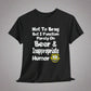 Beer & Inappropriate Humor Tee