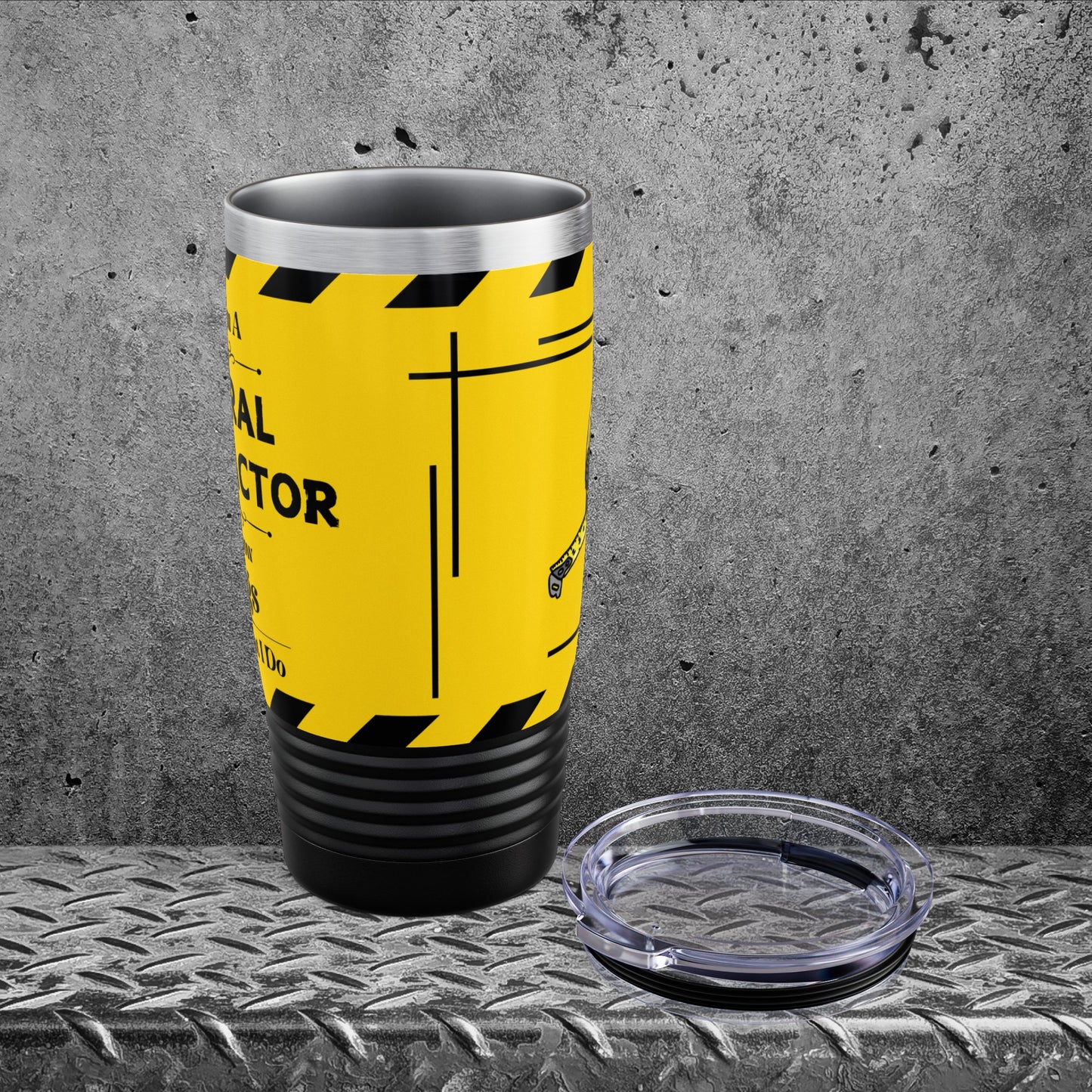 Relax, I'm A General Contractor, And I Know Things - Ringneck Tumbler, 20oz