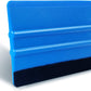 Squeegee for Vinyl Wrap - (5) Pack Blue Felt Covered