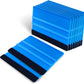 Squeegee for Vinyl Wrap - (5) Pack Blue Felt Covered