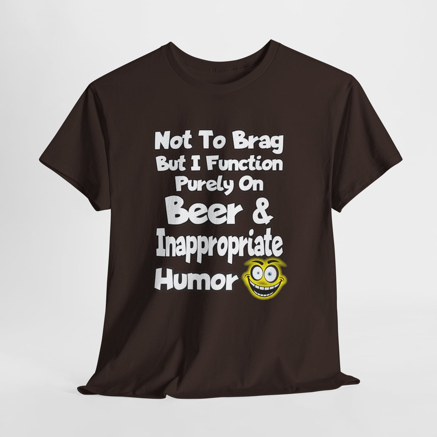 Beer & Inappropriate Humor Tee