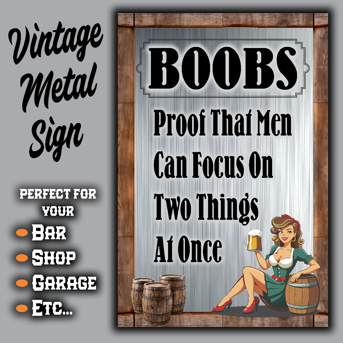 Boobs, Proof That Men Can Focus On Two Things At Once