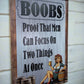 Boobs, Proof That Men Can Focus On Two Things At Once