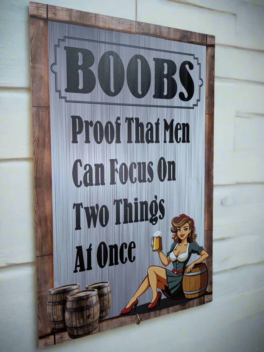 Boobs, Proof That Men Can Focus On Two Things At Once