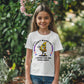 Youth Sized White T-shirt ~ Don't Blame Me, I Voted For The Pizza Party. Funny Political Parody kids shirt