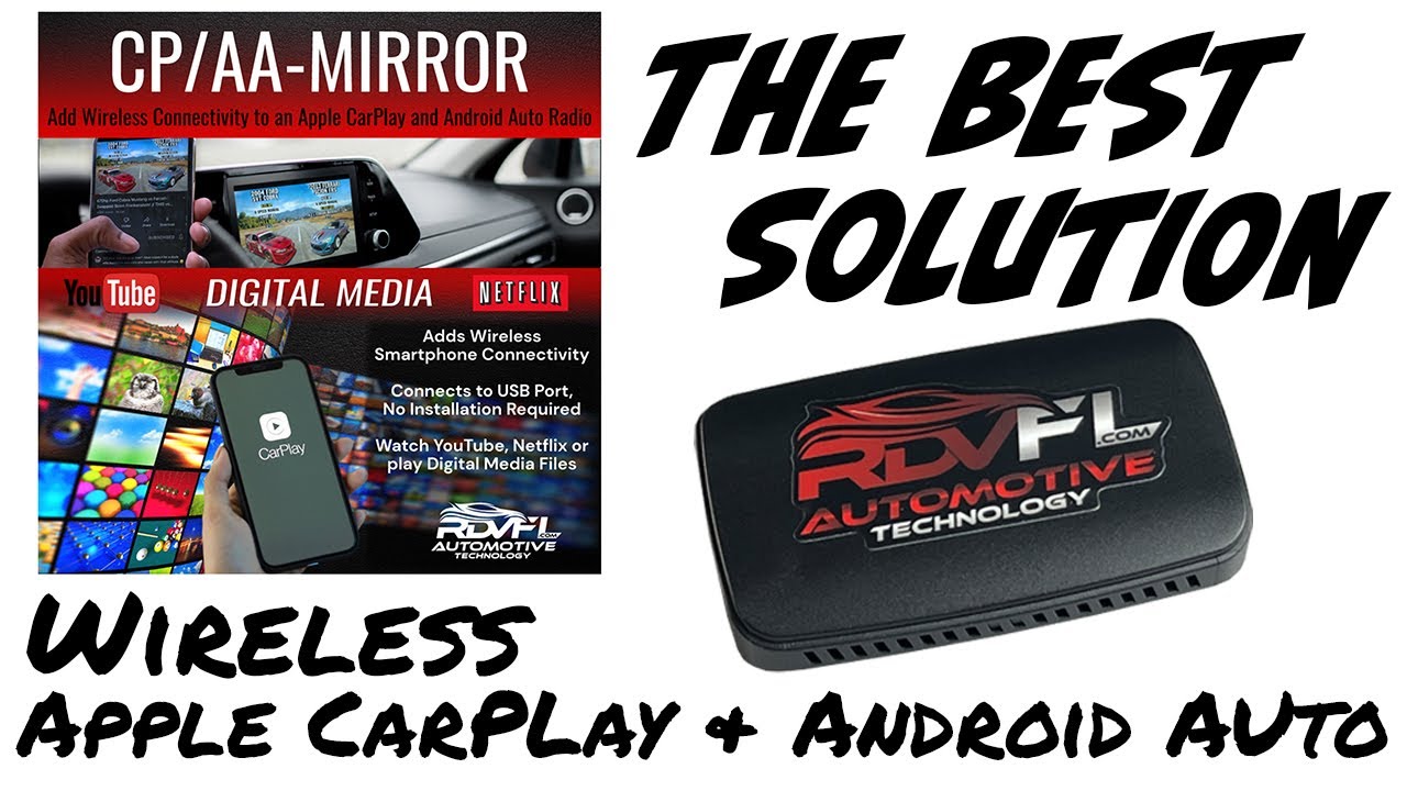 RDV Automotive Solutions CP/AA Mirror for Smartphones